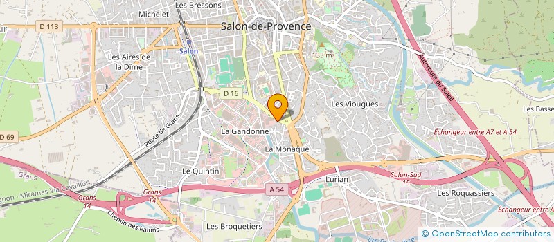 localisation de l'entreprise MADAME LYDIE ALCANIZ à SALON-DE-PROVENCE