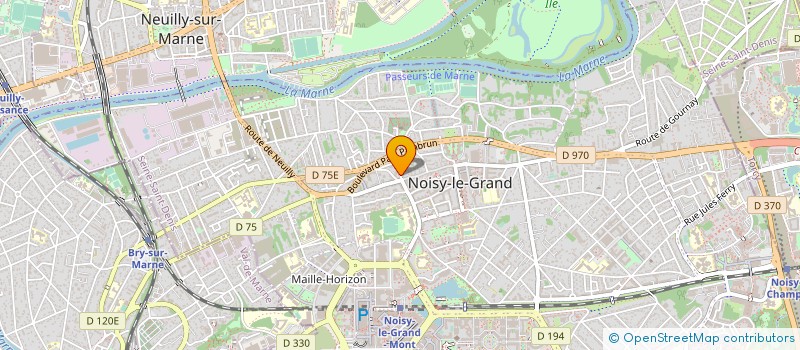 localisation de l'entreprise MADAME LYDIE ALLAIRE à NOISY-LE-GRAND
