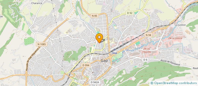 localisation de l'entreprise MADAME LYDIE AMAR  GAP