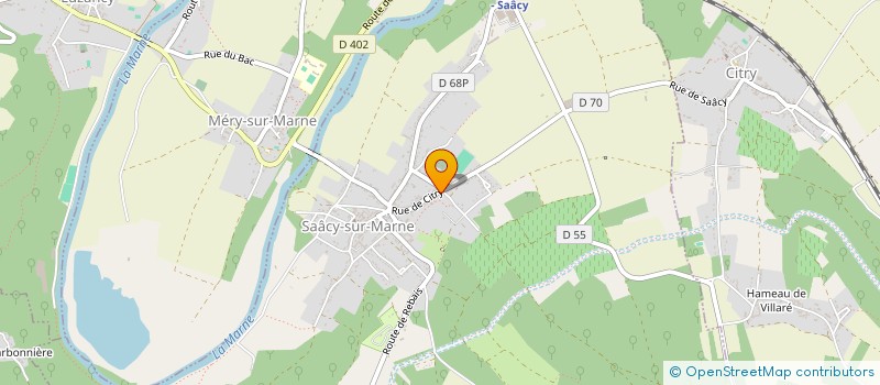 localisation de l'entreprise MADAME LYDIE AMSTAD  SAACY-SUR-MARNE