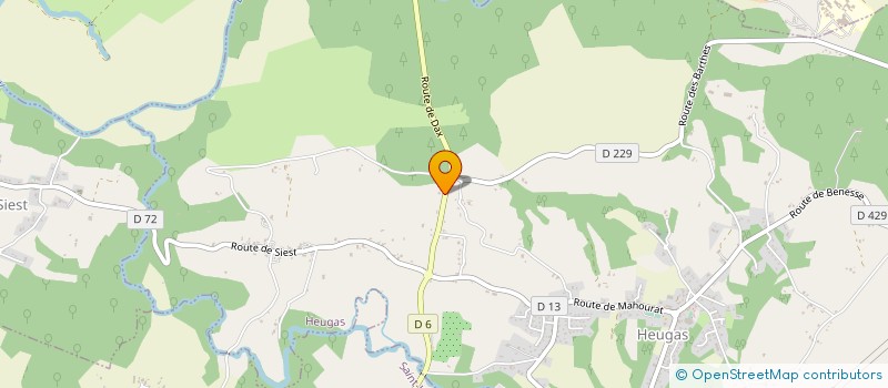 localisation de l'entreprise MADAME LYDIE AMUNDARAIN  HEUGAS