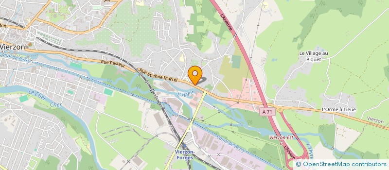 localisation de l'entreprise MADAME LYDIE ANCONA  VIERZON