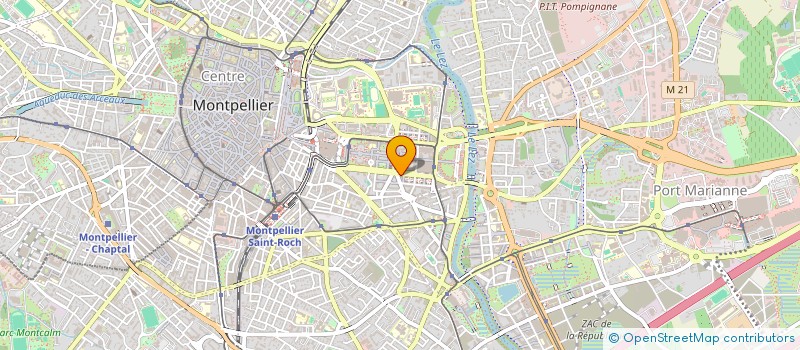 localisation de l'entreprise MADAME LYDIE ARNAL à MONTPELLIER