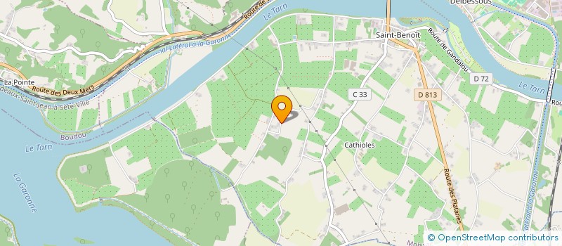 localisation de l'entreprise MADAME LYDIE AZAIE  MOISSAC