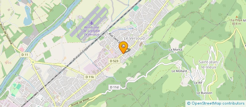 localisation de l'entreprise MADAME LYDIE BARBELION  LE VERSOUD