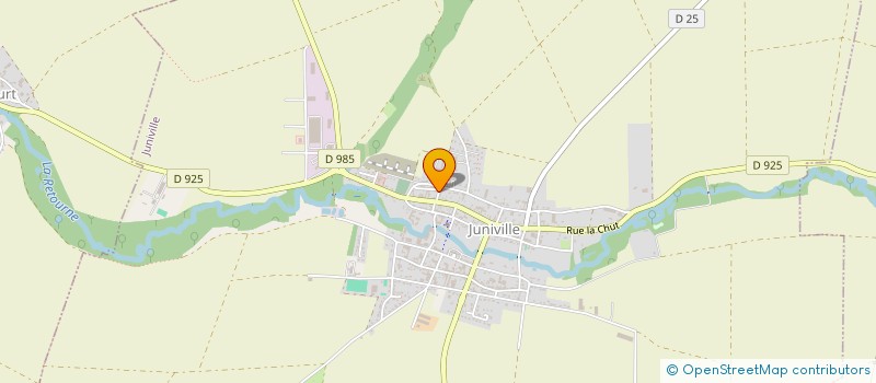 localisation de l'entreprise MADAME LYDIE BARDOT  JUNIVILLE