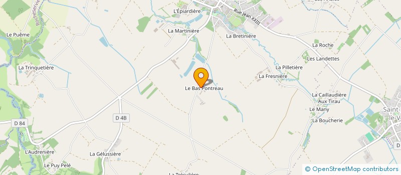 localisation de l'entreprise MADAME LYDIE BARON  MONTREVERD