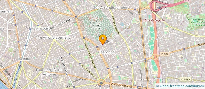 localisation de l'entreprise MADAME LYDIE BELMOND  PARIS