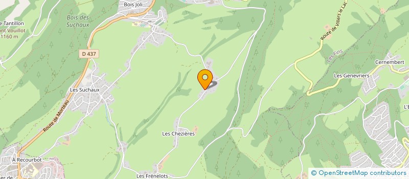 localisation de l'entreprise MADAME LYDIE BICHET  LES FINS