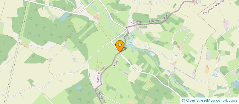 localisation de l'entreprise MADAME LYDIE BIZEAU  MARCILLY-SUR-MAULNE