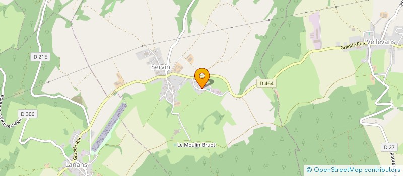 localisation de l'entreprise MADAME LYDIE BONNEFOY  SERVIN