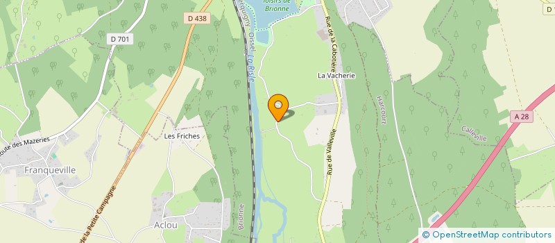 localisation de l'entreprise MADAME LYDIE BOUDRINGHIN  BRIONNE