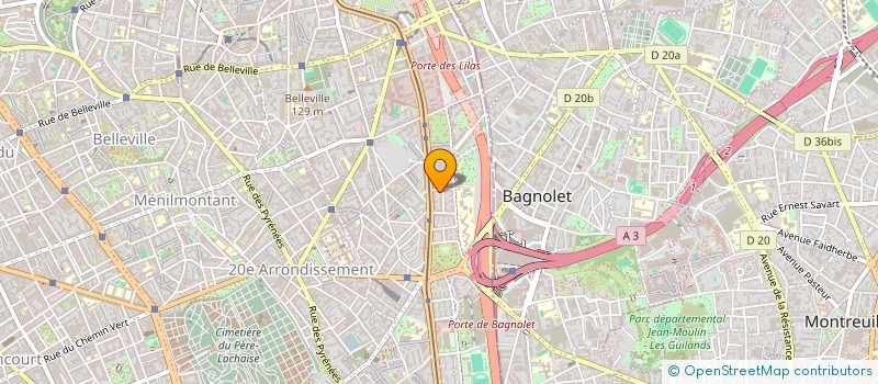 localisation de l'entreprise MADAME LYDIE BOULARD  PARIS