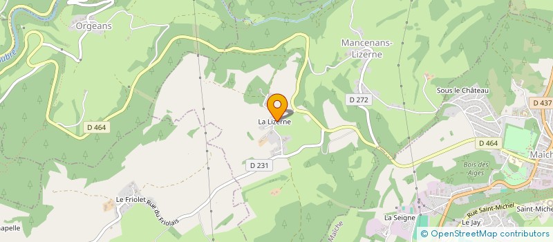 localisation de l'entreprise MADAME LYDIE BOURDENET  MAICHE