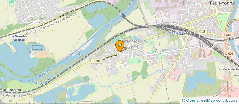 localisation de l'entreprise MADAME LYDIE BOURSE  LORREZ-LE-BOCAGE-PREAUX