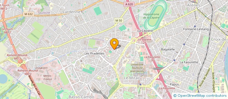 localisation de l'entreprise MADAME LYDIE BOUYSSOU à TOULOUSE
