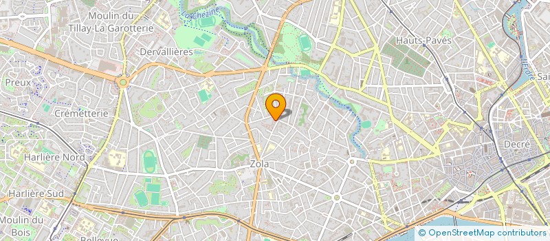 localisation de l'entreprise MADAME LYDIE BROSSAUD à NANTES