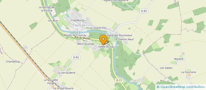 localisation de l'entreprise MADAME LYDIE BROUX  COURCAY