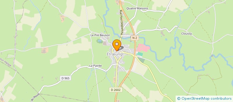 localisation de l'entreprise MADAME LYDIE BROYART à FLOYON