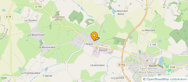 localisation de l'entreprise MADAME LYDIE CAILLAUD à SEVREMONT
