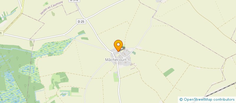 localisation de l'entreprise MADAME LYDIE CARLIER  MACHECOURT