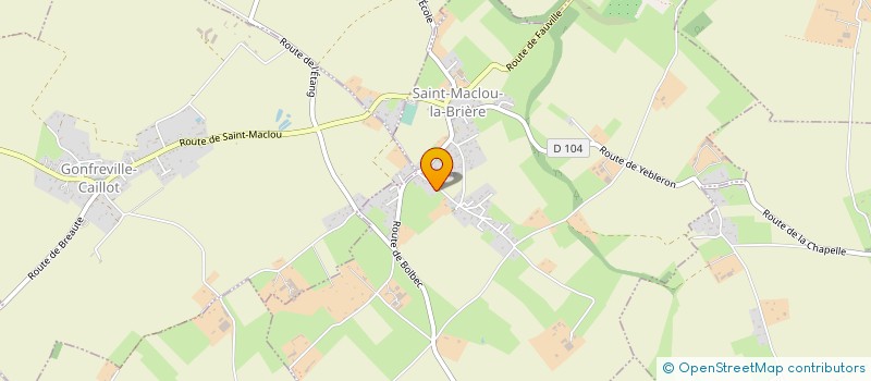 localisation de l'entreprise MADAME LYDIE CASTAIGNE à SAINT-MACLOU-LA-BRIERE