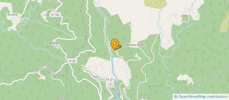 localisation de l'entreprise MADAME LYDIE CATHALA  SAINT-MARTIAL