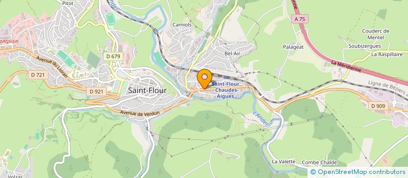 localisation de l'entreprise MADAME LYDIE CHADELAT à SAINT-FLOUR