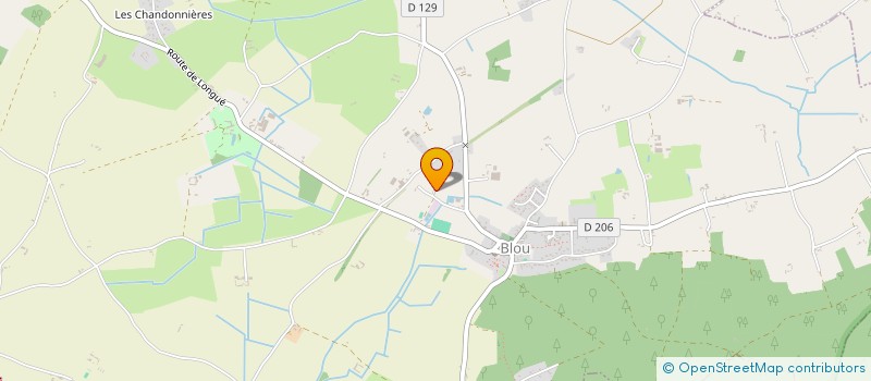 localisation de l'entreprise MADAME LYDIE CHARBONNEL  BLOU