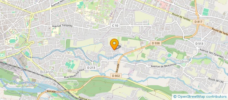 localisation de l'entreprise MADAME LYDIE CHARLOT  BIZANOS