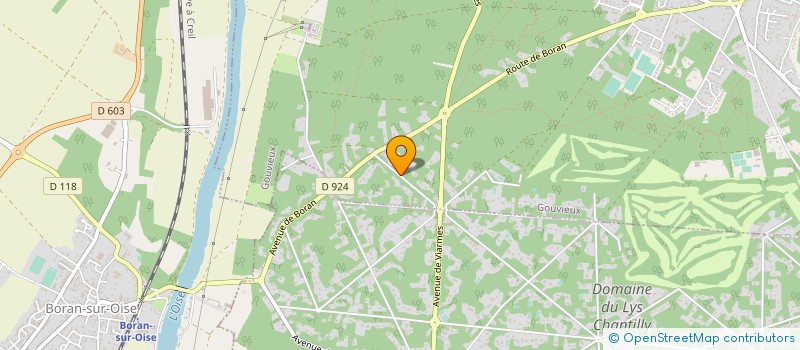 localisation de l'entreprise MADAME LYDIE CHENE  GOUVIEUX