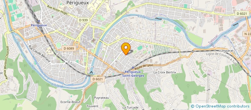 localisation de l'entreprise MADAME LYDIE CORGNAC à PERIGUEUX