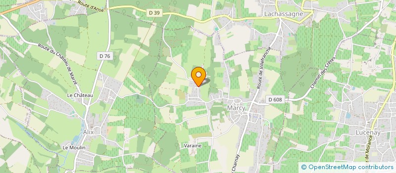 localisation de l'entreprise MADAME LYDIE CORNU  MARCY