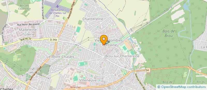 localisation de l'entreprise MADAME LYDIE COROND à CHELLES