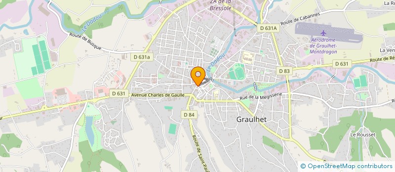 localisation de l'entreprise MADAME LYDIE COSTES  GRAULHET