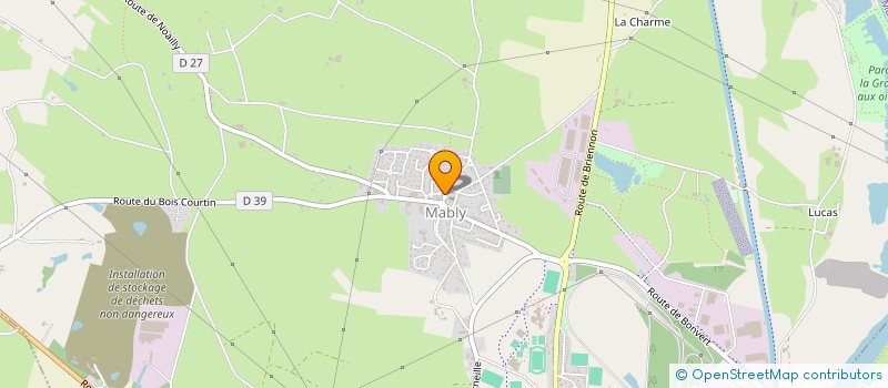 localisation de l'entreprise MADAME LYDIE DALLIERE  MABLY