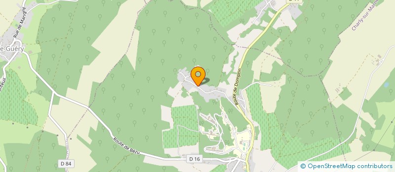 localisation de l'entreprise MADAME LYDIE DECOMBLE  VILLIERS SAINT DENIS