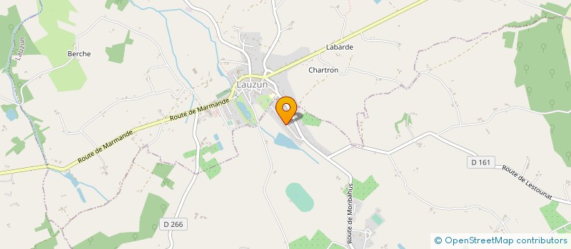 localisation de l'entreprise MADAME LYDIE DELANIS  SAINT-COLOMB-DE-LAUZUN