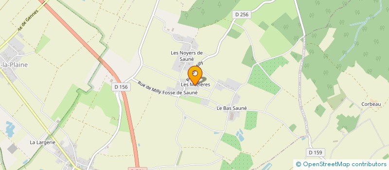 localisation de l'entreprise MADAME LYDIE DELAUNAY  TUFFALUN