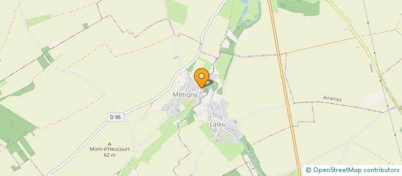 localisation de l'entreprise MADAME LYDIE DELCOURT  METIGNY