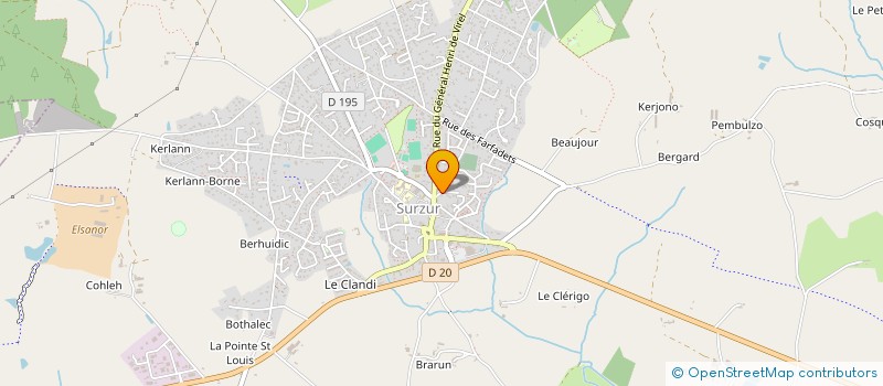 localisation de l'entreprise MADAME LYDIE DEMUET  SURZUR
