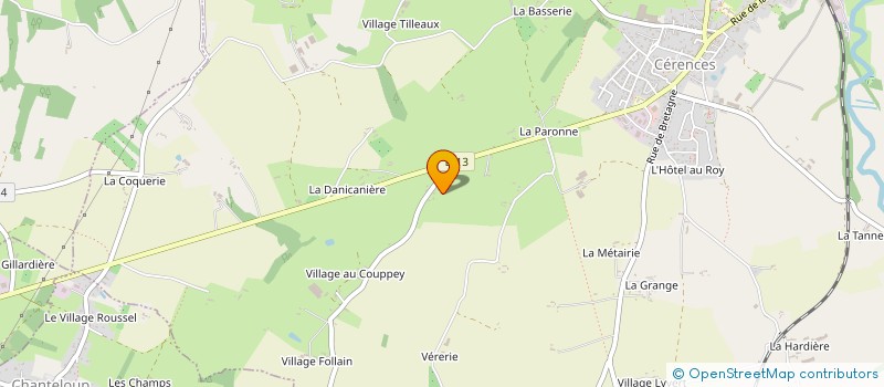 localisation de l'entreprise MADAME LYDIE DESHAYES  CERENCES