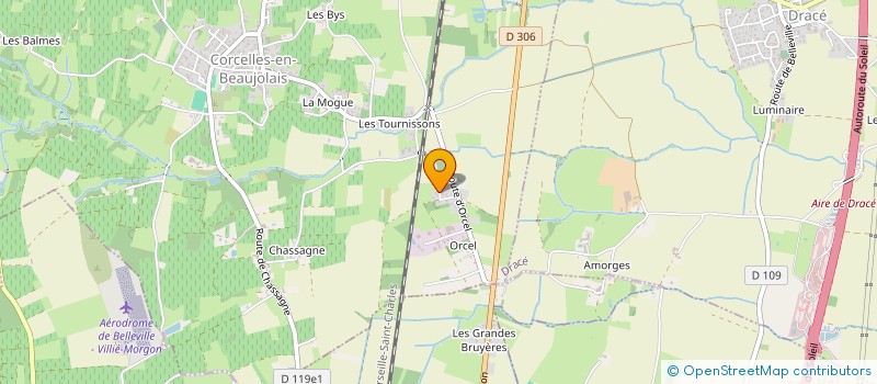 localisation de l'entreprise MADAME LYDIE DESIGAUX  CORCELLES-EN-BEAUJOLAIS
