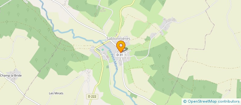localisation de l'entreprise MADAME LYDIE DI CAMILLO à SABLONNIERES