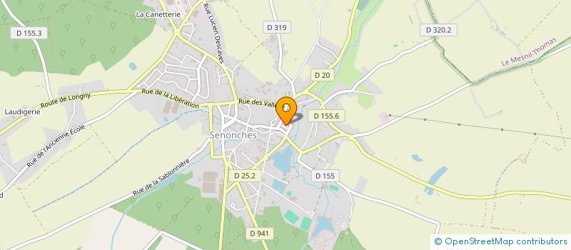 localisation de l'entreprise MADAME LYDIE DOHERTY à SENONCHES