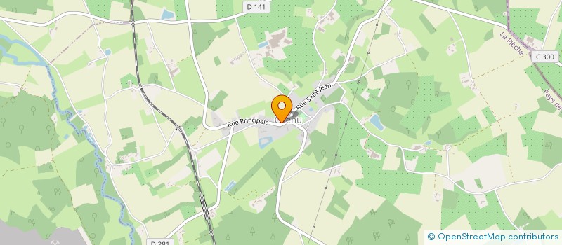 localisation de l'entreprise MADAME LYDIE DOISEAU à LA BRUERE-SUR-LOIR