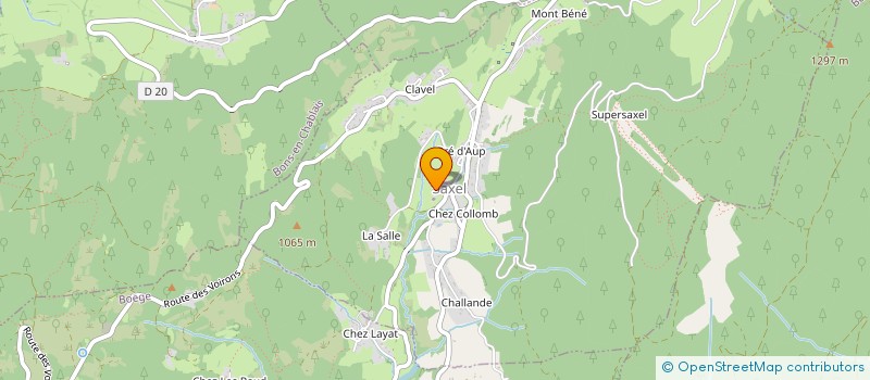 localisation de l'entreprise MADAME LYDIE DUBEAUREPAIRE  SAXEL