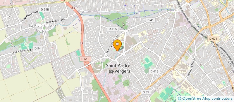 localisation de l'entreprise MADAME LYDIE DUCATEL  SAINT-ANDRE-LES-VERGERS