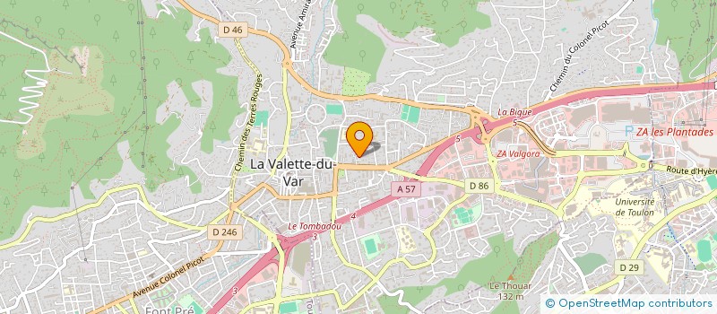 localisation de l'entreprise MADAME LYDIE DUCHEMIN à LA VALETTE-DU-VAR