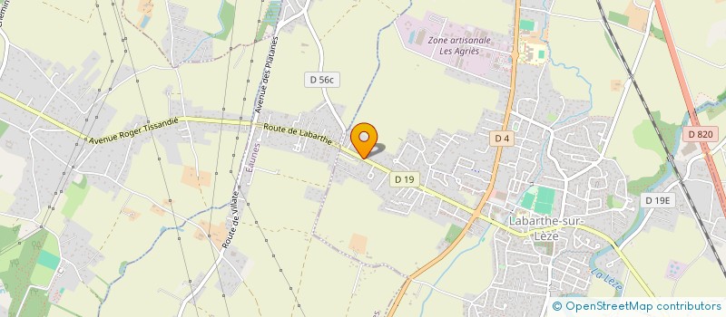 localisation de l'entreprise MADAME LYDIE DUCRAY à LABARTHE-SUR-LEZE